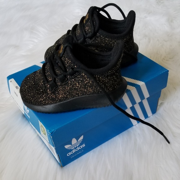 adidas tubular shadow black and gold